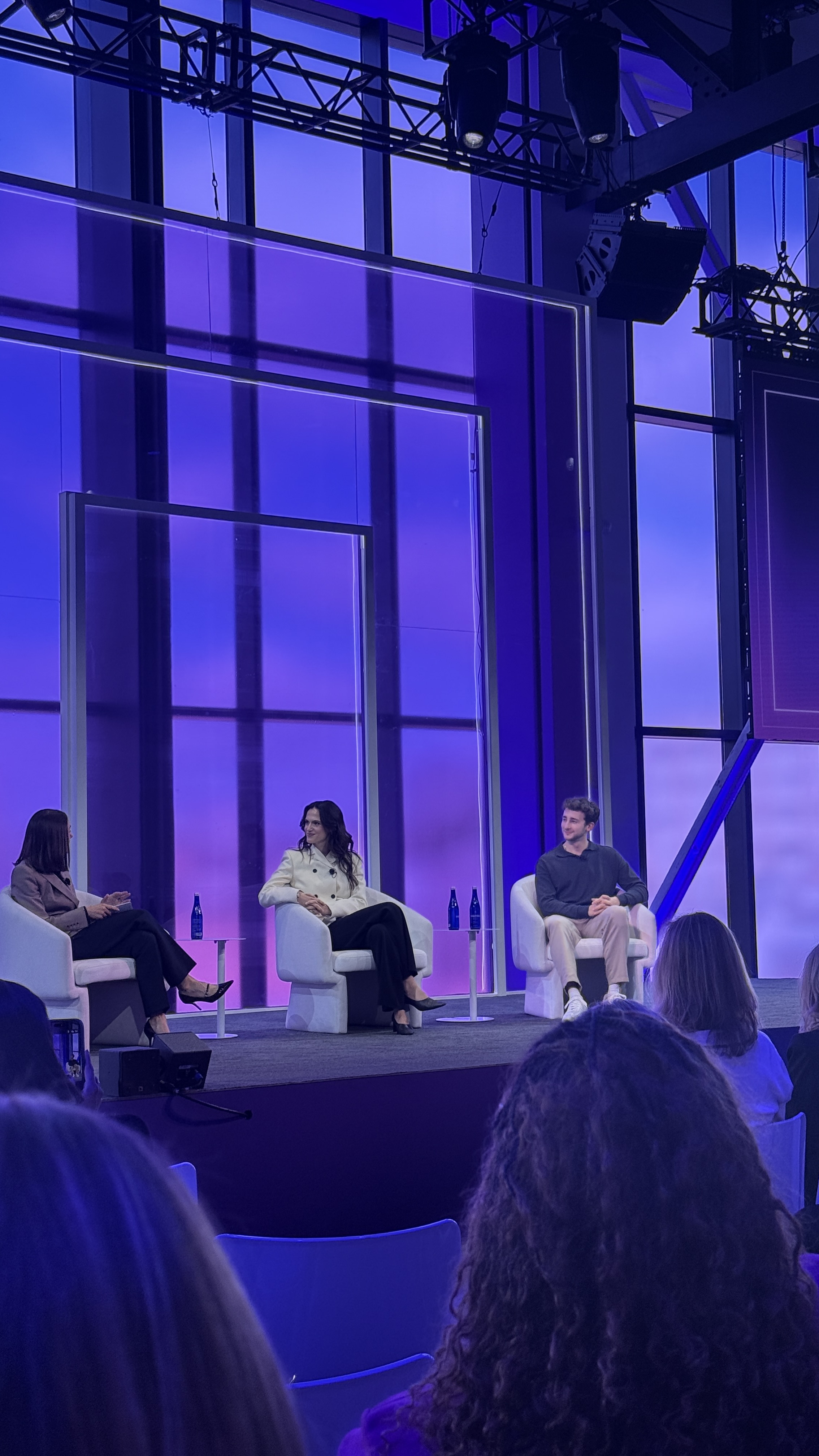 YouTube creator conversation at Smartly ADVANCE in New York